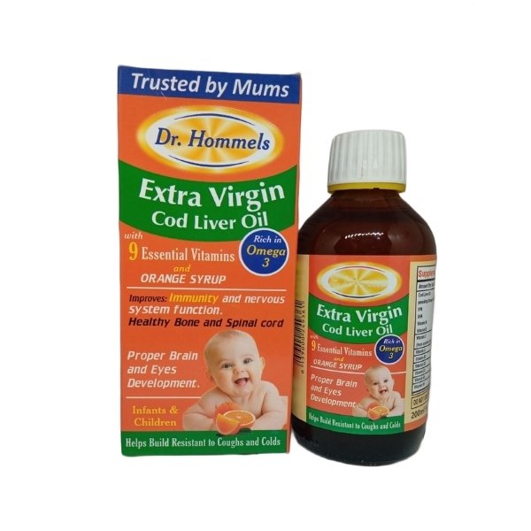 Extra Virgin Cod Liver Oil with Orange Syrup