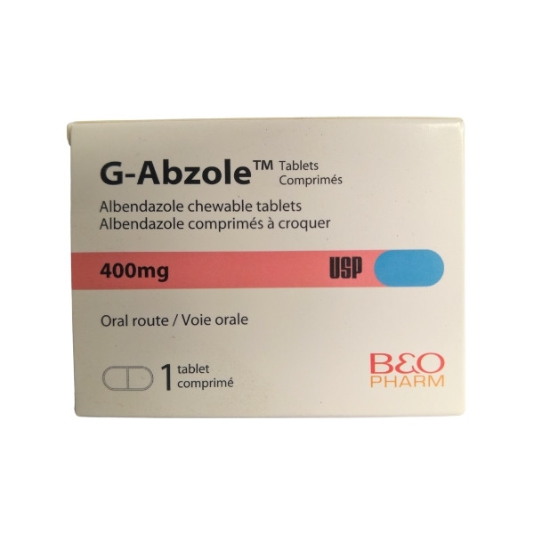 G-Abzole Albendazole Chewable Tablets