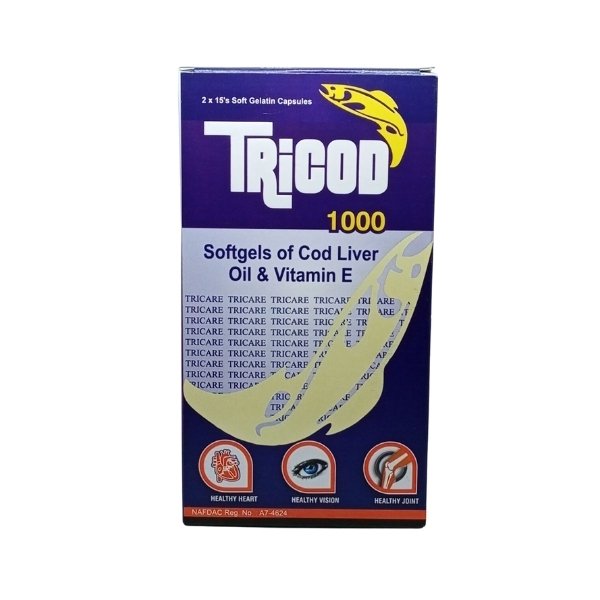 Tricod Cod Liver Oil & Vitamin E
