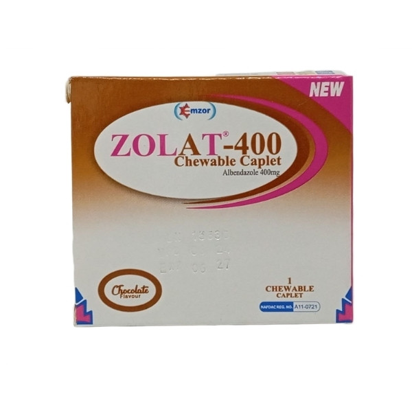 Zolat Chewable Worm Caplet