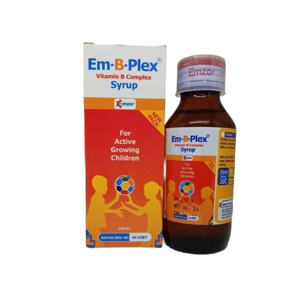 EM-B-Plex Vitamin B Complex Syrup