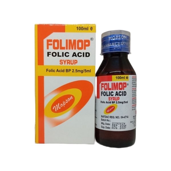 Folimop Folic Acid Syrup