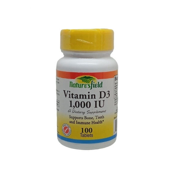 Nature’s Field Vitamin D3 1000IU