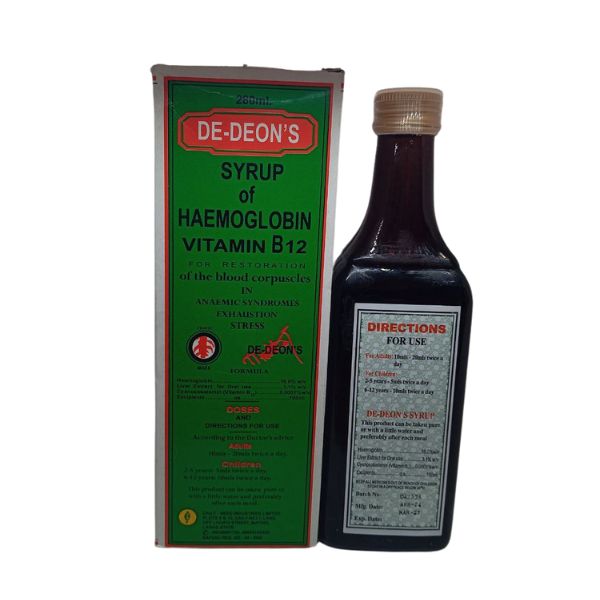 De-deons Syrup of Haemoglobin