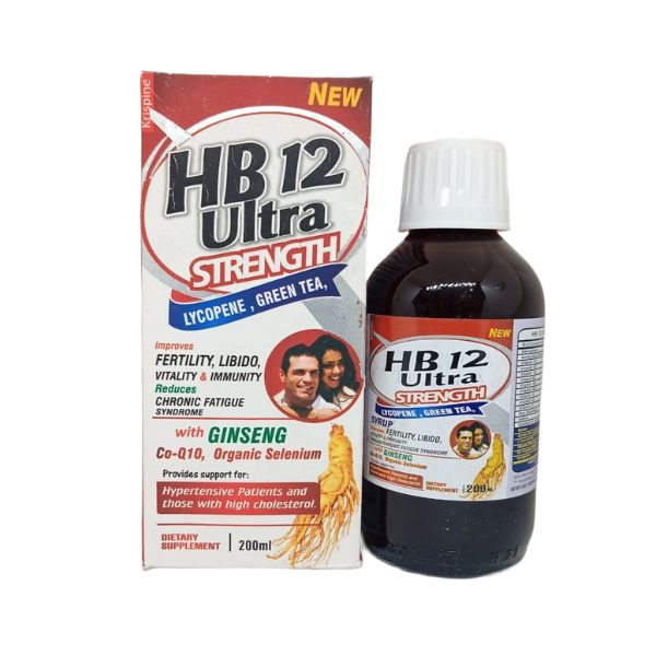 HB 12 Ultra Strength Syrup