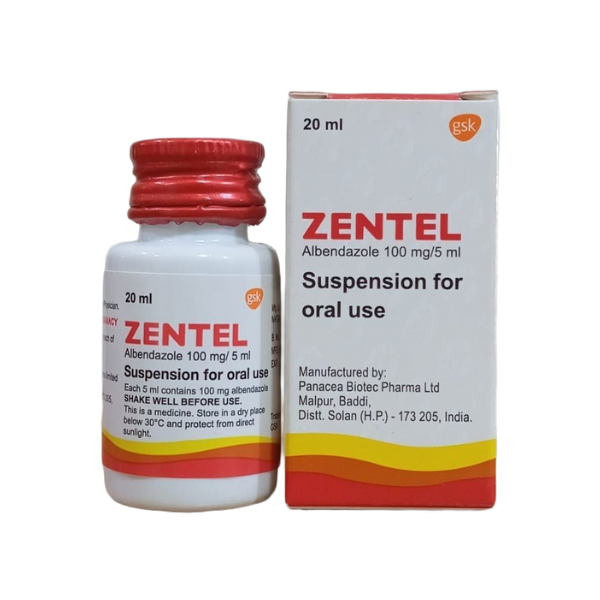 Zentel Albendazole Suspension