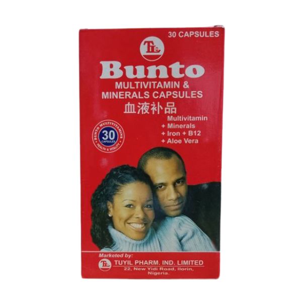 Bunto Multivitamins and Minerals Capsules