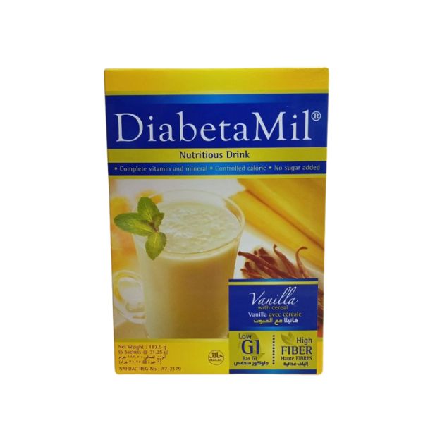 Diabetamil Vanilla Nutritious Drink