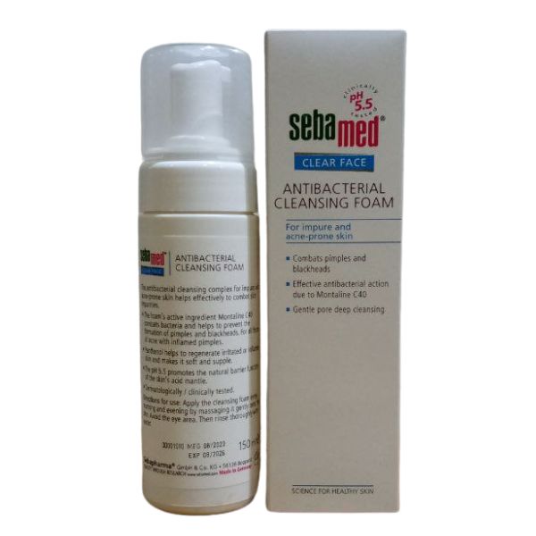 Sebamed Antibacterial Cleansing Foam