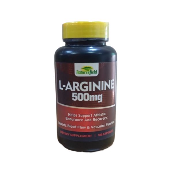 Nature’s Field L-Arginine 500mg