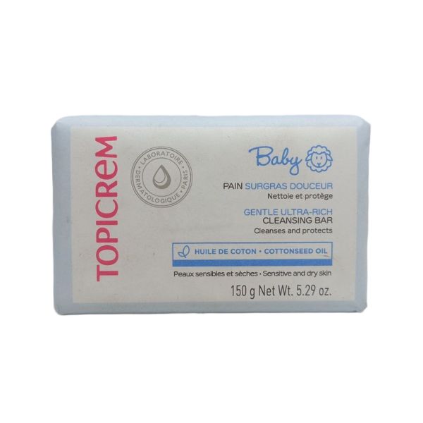 Topicrem Baby Gentle Ultra-Rich Cleansing Bar