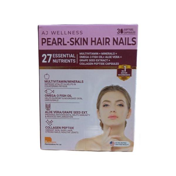 Pearl-Skin Hair Nails
