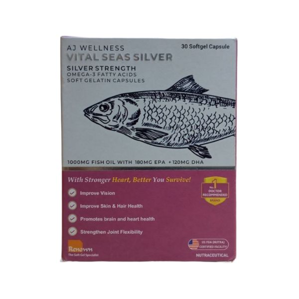 Vital Seas Silver Strength Omega-3 Fatty Acids