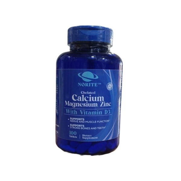 Chelated Calcium Magnesium Zinc With Vitamin D3