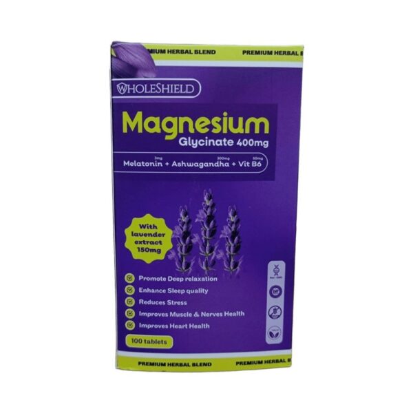 Wholeshield Magnesium Glycinate 400mg