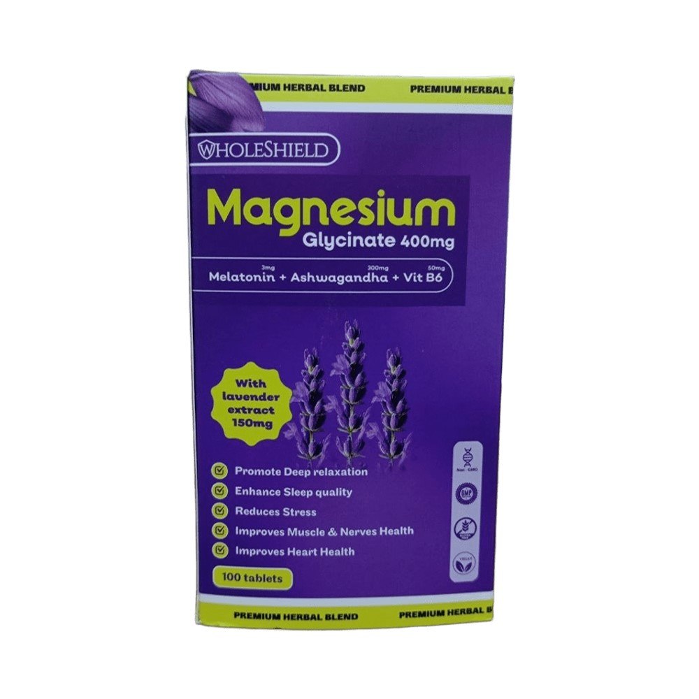 Wholeshield Magnesium Glycinate 400mg